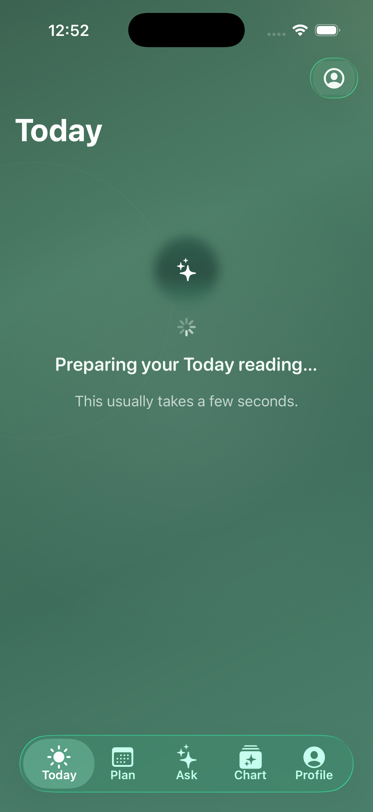 Astra Times iOS Today screen